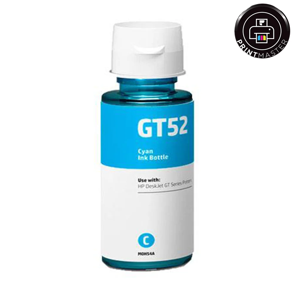Φωτογραφία προϊόντος: ΣΥΜΒΑΤΟ μελάνι HP GT52 (M0H54AE) (CYAN)