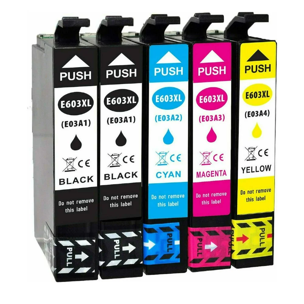 Φωτογραφία προϊόντος: Multipack 5 συμβατών μελανιών 603 XL για Epson (C13T03A64010)