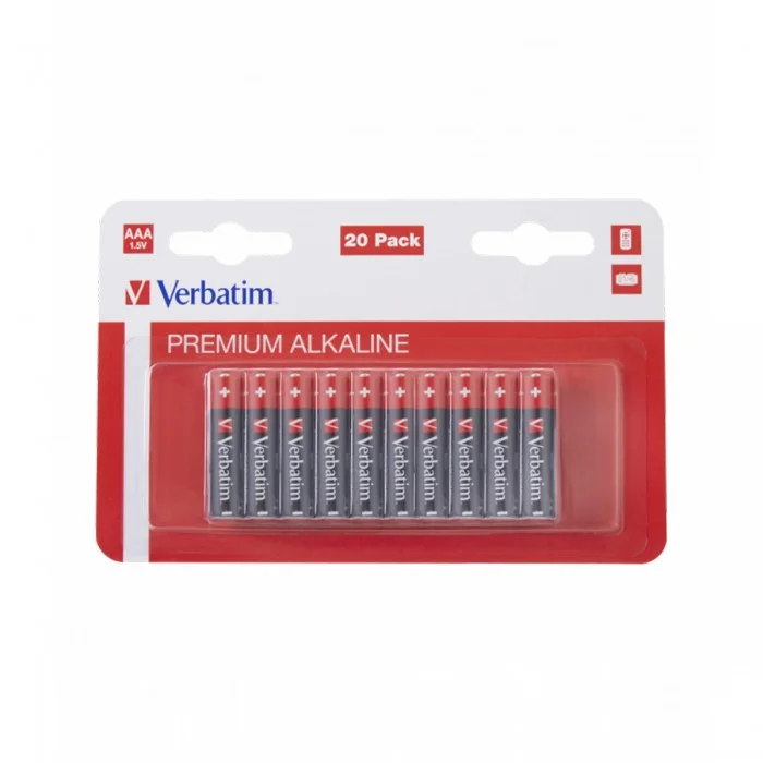 Φωτογραφία προϊόντος: Verbatim AAA Battery Alkaline 20 Pack - 49876
