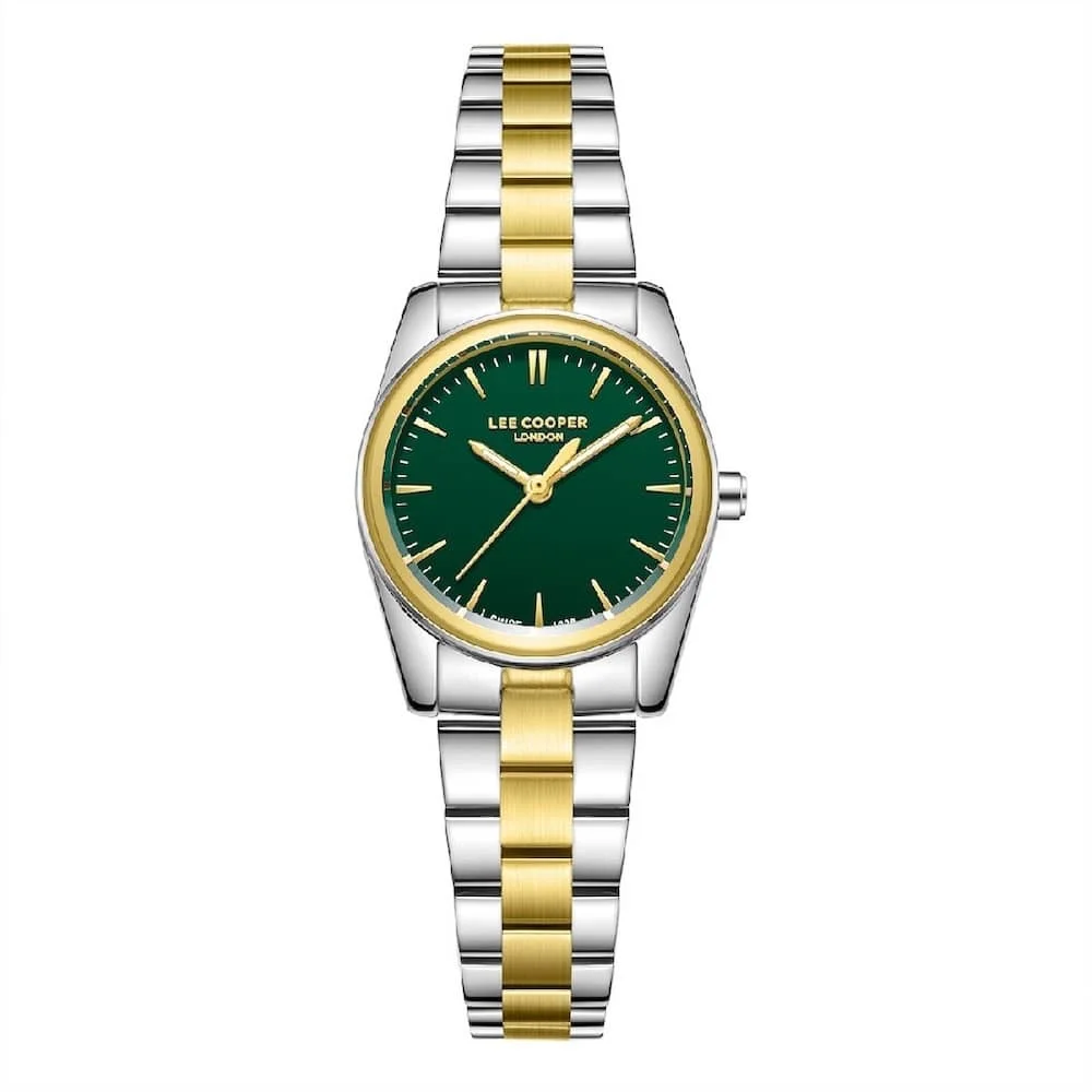 Φωτογραφία προϊόντος: Lee Cooper Watches Lee Cooper Women's Watch Gold / Silver Metallic Bracelet LC08299.270