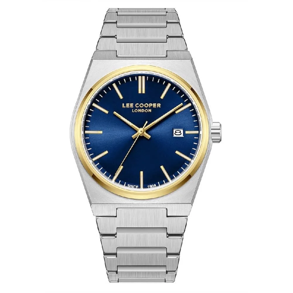 Φωτογραφία προϊόντος: Lee Cooper Watches Lee Cooper 8196 Men's Watch Silver Metallic Bracelet LC08196.290
