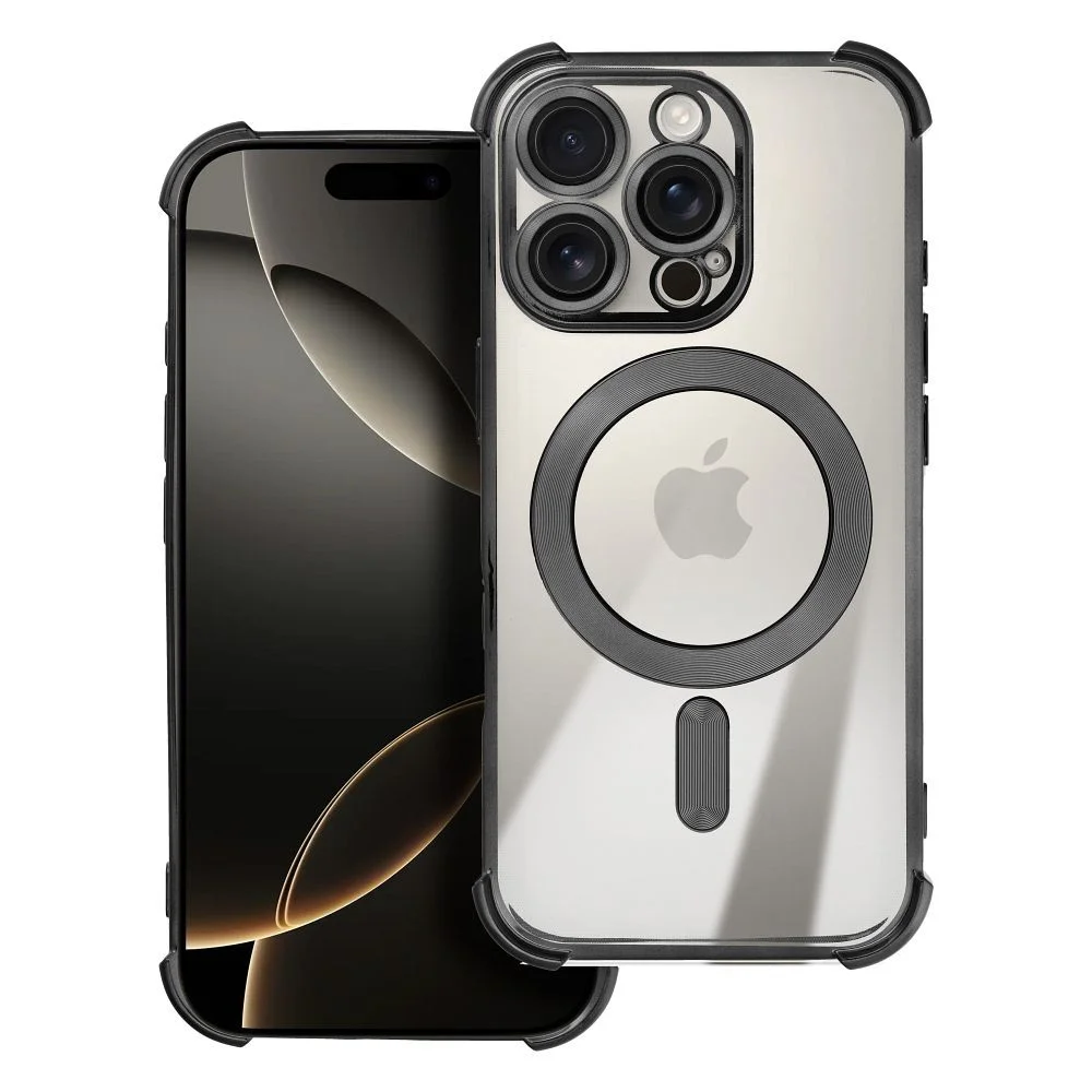 Φωτογραφία προϊόντος: . Case ANTISHOCK ELECTRO for IPHONE 17 Air compatible with MagSafe black