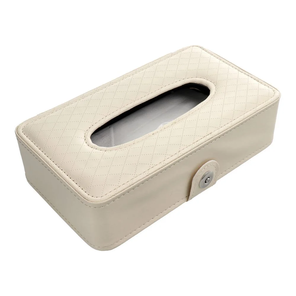 Φωτογραφία προϊόντος: . Tissue box with strap beige