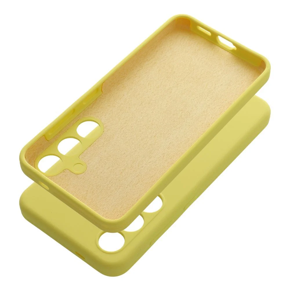 Φωτογραφία προϊόντος: . Case SILICONE 2mm for SAMSUNG S25 FE lemon