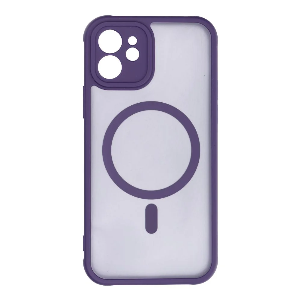 Φωτογραφία προϊόντος: . FULL MATTE MAG COVER case compatible with MagSafe for IPHONE 12 purple