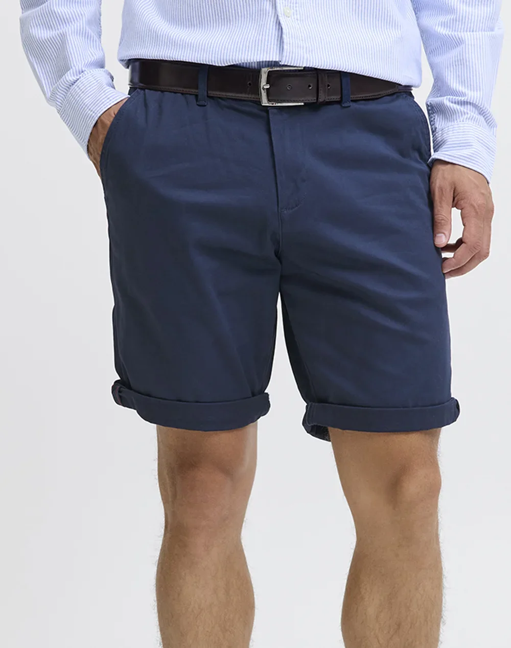 Φωτογραφία προϊόντος: JACK AND JONES JACK+JONES JPSTBOWIE SHORTS - NAVY BLAZER 12230336