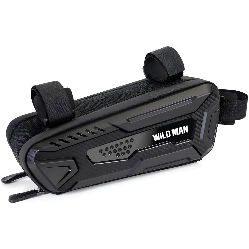 Φωτογραφία προϊόντος: . WILDMAN traveling bag under the bike frame with zipper 1L M40 black