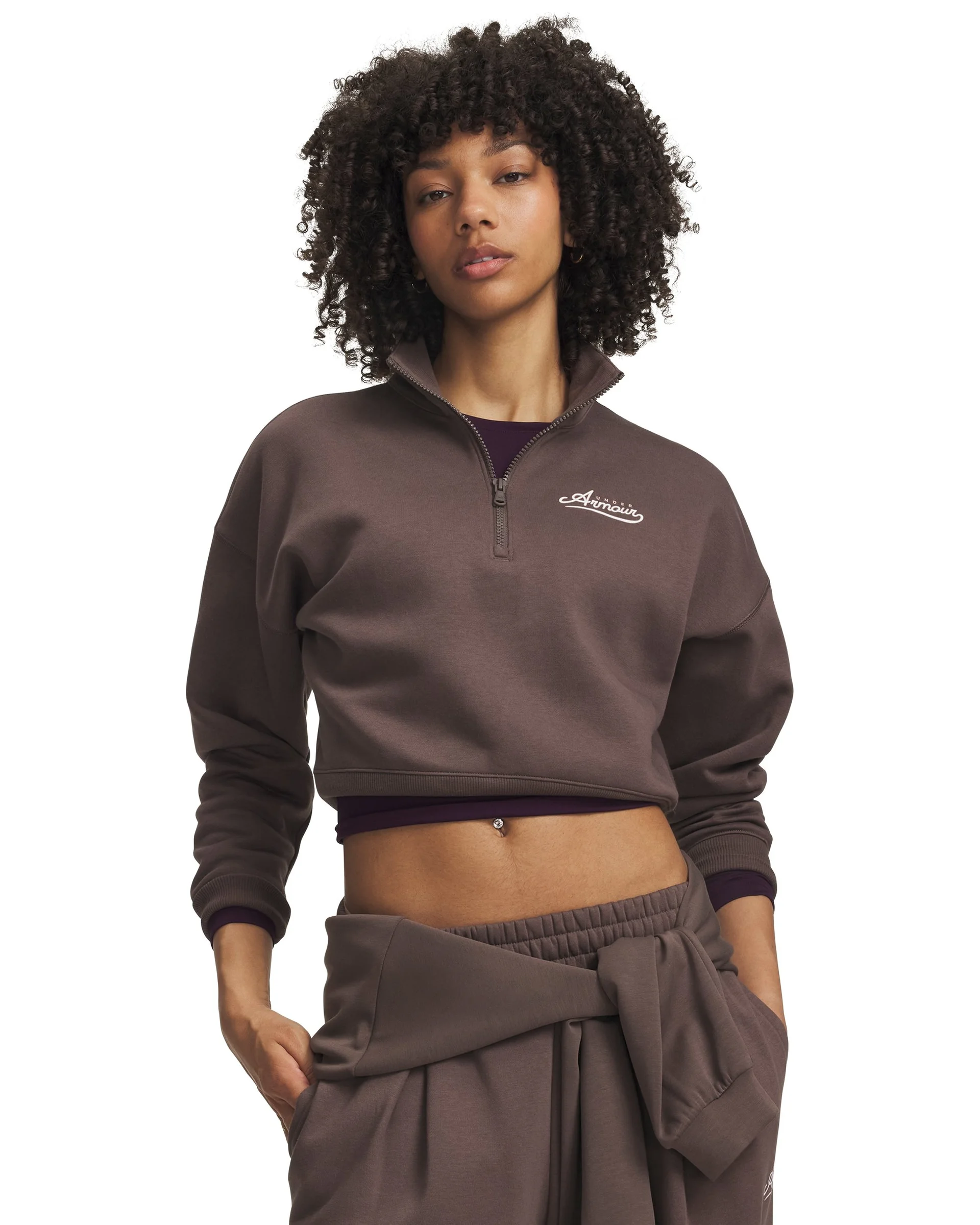 Φωτογραφία προϊόντος: Under Armour UA W RIVAL FLEECE VARSITY HZ (6016557-200) ΦΟΥΤΕΡ