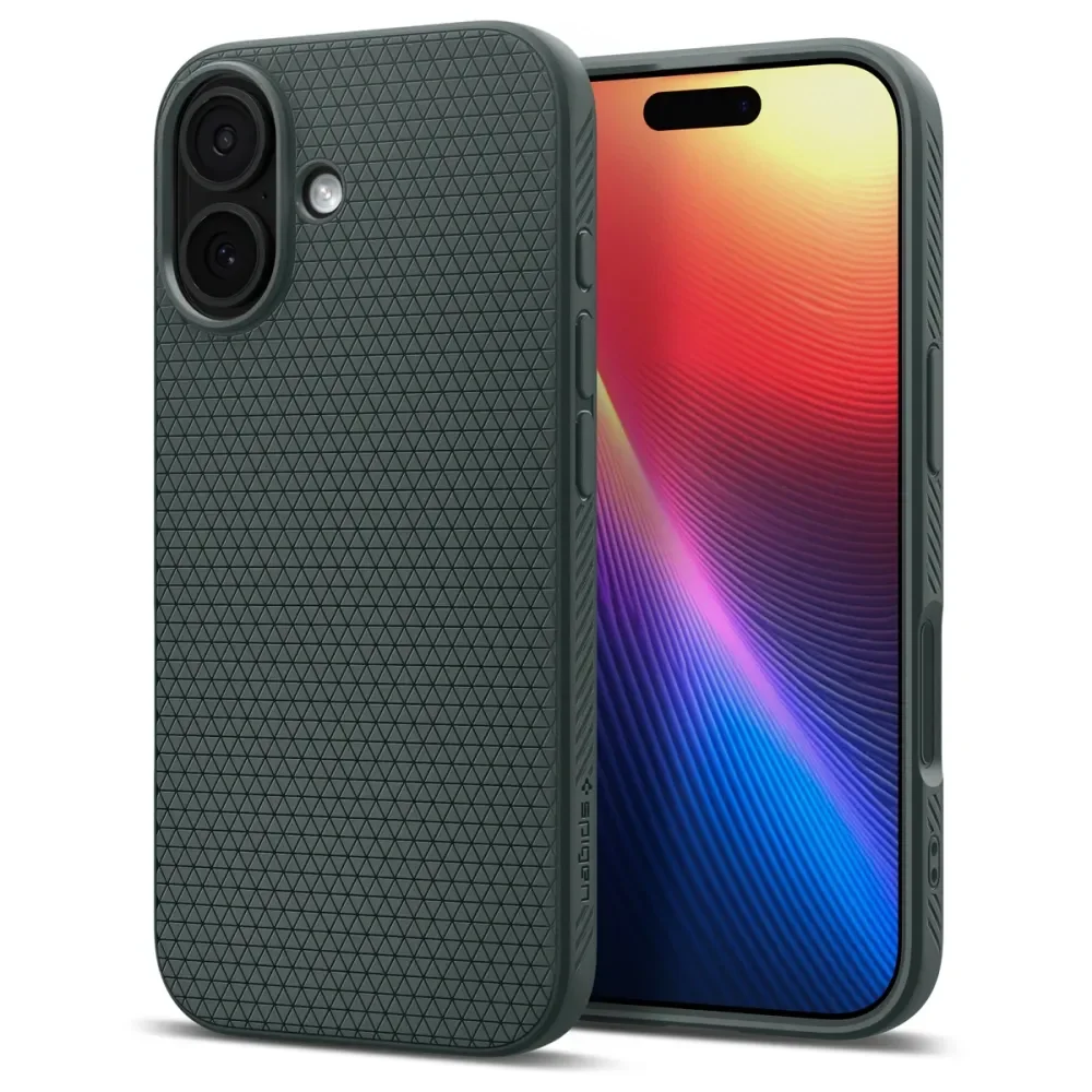 Φωτογραφία προϊόντος: . SPIGEN case LIQUID AIR for IPHONE 17 abbys green