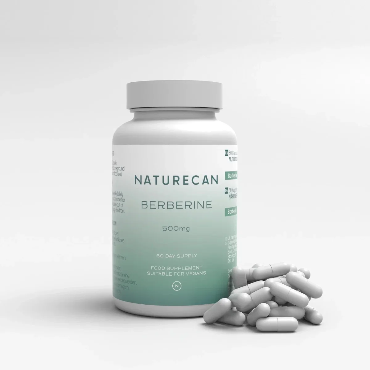 Φωτογραφία προϊόντος: Βερβερίνη 500mg Naturecan 60caps