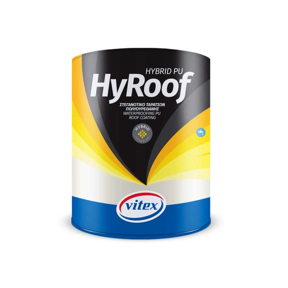 Φωτογραφία προϊόντος: Vitex HYROOF HYBRID PU Στεγανωτικό Ταρατσών Πολυουρεθάνης 0,75 lt