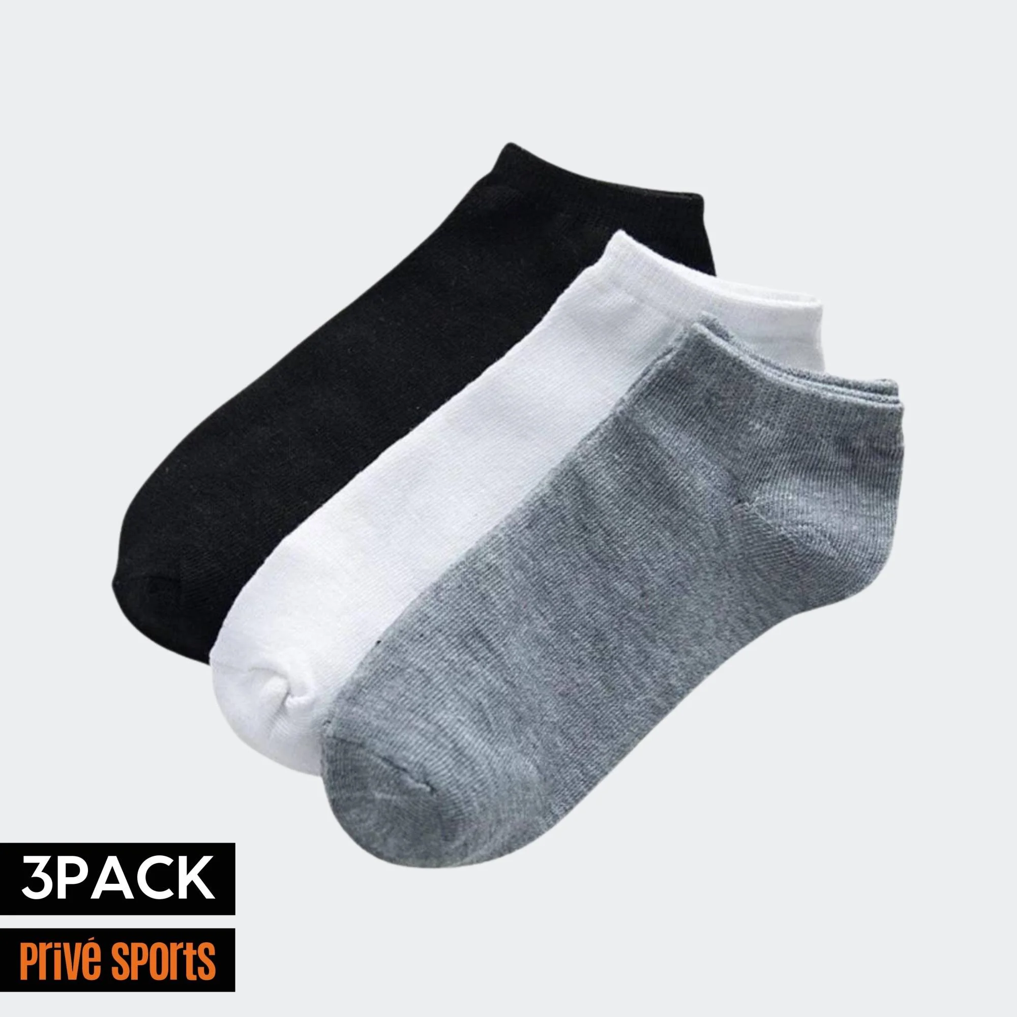 Φωτογραφία προϊόντος: PRIVE SPORTS 3PACK LOW CUT UNISEX SOCKS - MULTI