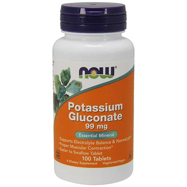 Φωτογραφία προϊόντος: Potassium gluconate 99 mg 100tab - NOW Foods