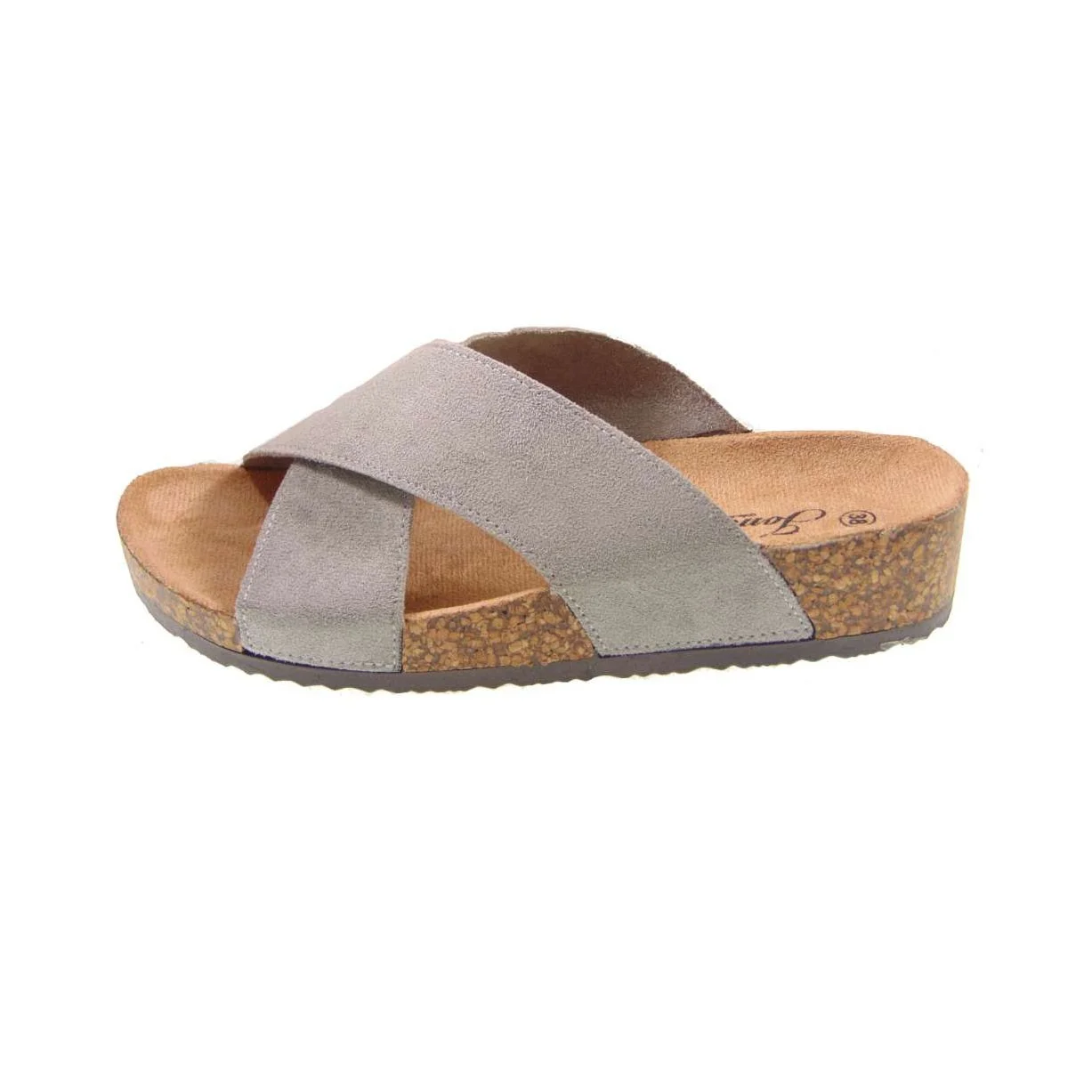 Φωτογραφία προϊόντος: Tsimpolis Shoes SD5239-4 Γυναικεία Παντόφλα Γκρι 38237