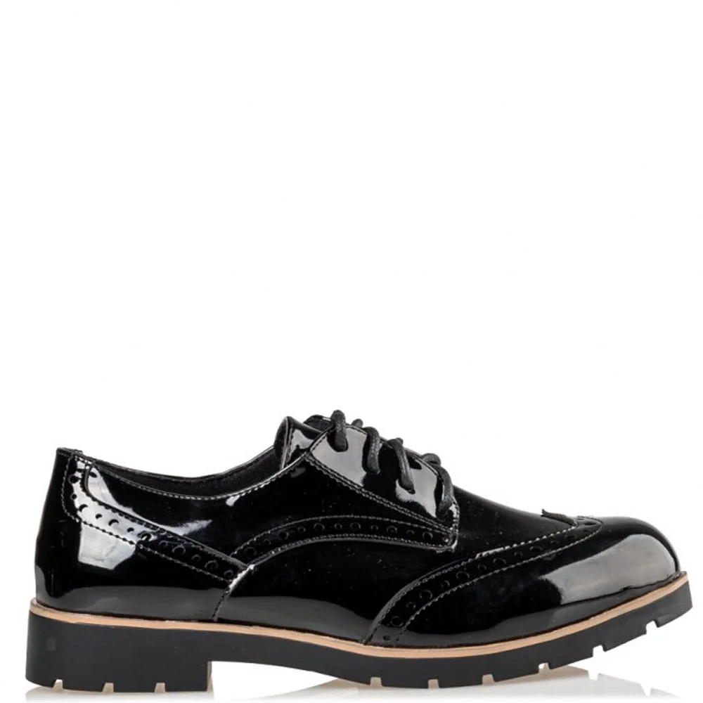 Φωτογραφία προϊόντος: SHINY OXFORDS Venini by ENVIE υποδήματα S15-12961.M