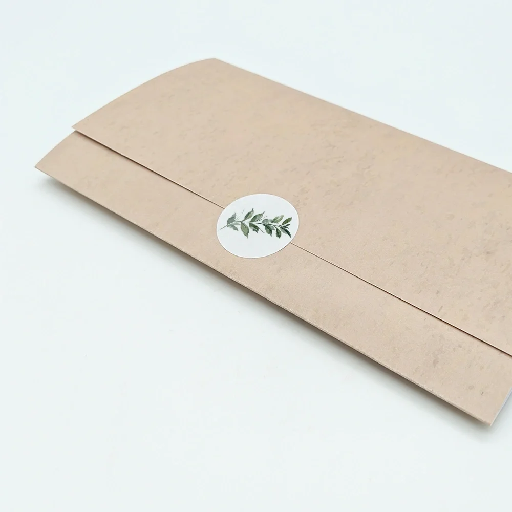 Φωτογραφία προϊόντος: Ecobags Αυτοκόλλητες Ετικέτες 3 εκ. για Προσκλητήριο Βάπτισης Θέμα Κλαδί Ελιάς