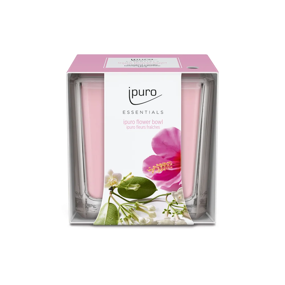 Φωτογραφία προϊόντος: IPURO ESSENTIALS FLOWER BOWL ΑΡΩΜΑΤΙΚΟ ΚΕΡΙ 125gr 7x7x7cm