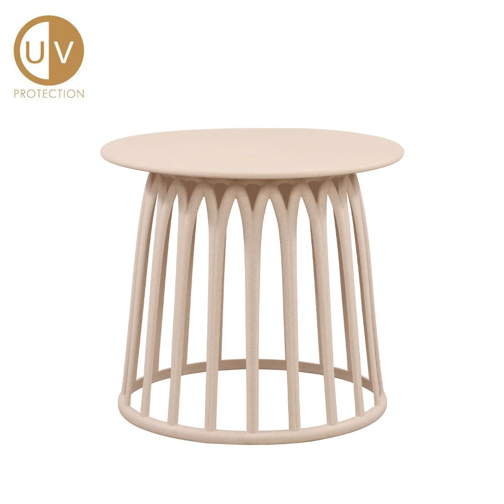 Φωτογραφία προϊόντος: BASKET SIDE TABLE TERRAZZO 49.5x49.5x44cm