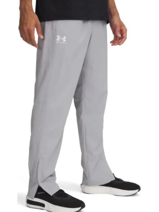 Φωτογραφία προϊόντος: Under Armour Rival Woven Shiny Elastic Sweatpants Mod Gray / White