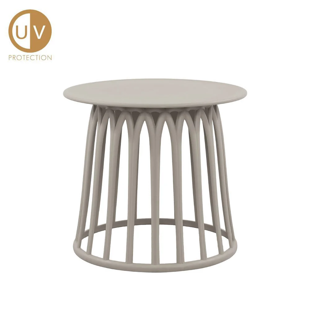 Φωτογραφία προϊόντος: BASKET SIDE TABLE ΓΚΡΙ ΑΝΟΙΧΤΟ 49.5x49.5x44cm
