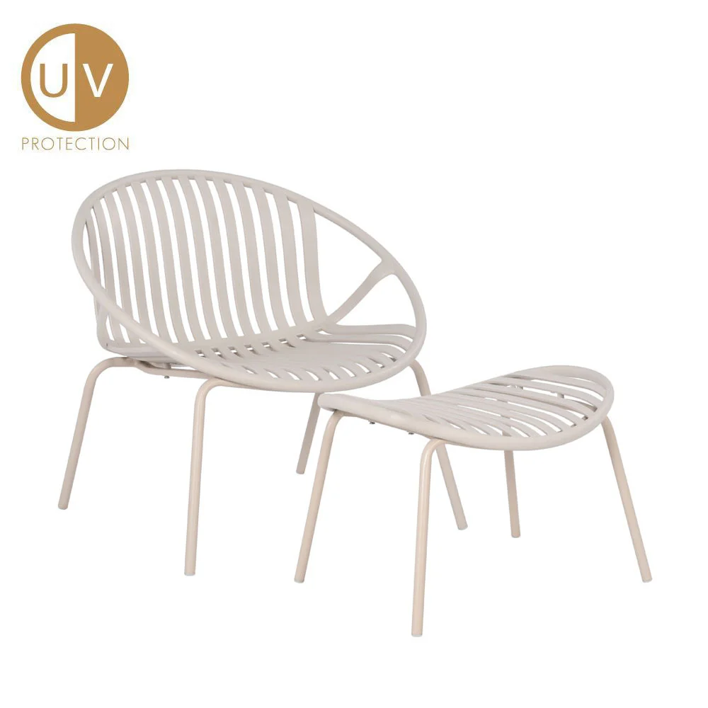 Φωτογραφία προϊόντος: NADIN ΠΟΛΥΘΡΟΝΑ SET 2ΤΕΜ OFF WHITE 80x61.5x73cm