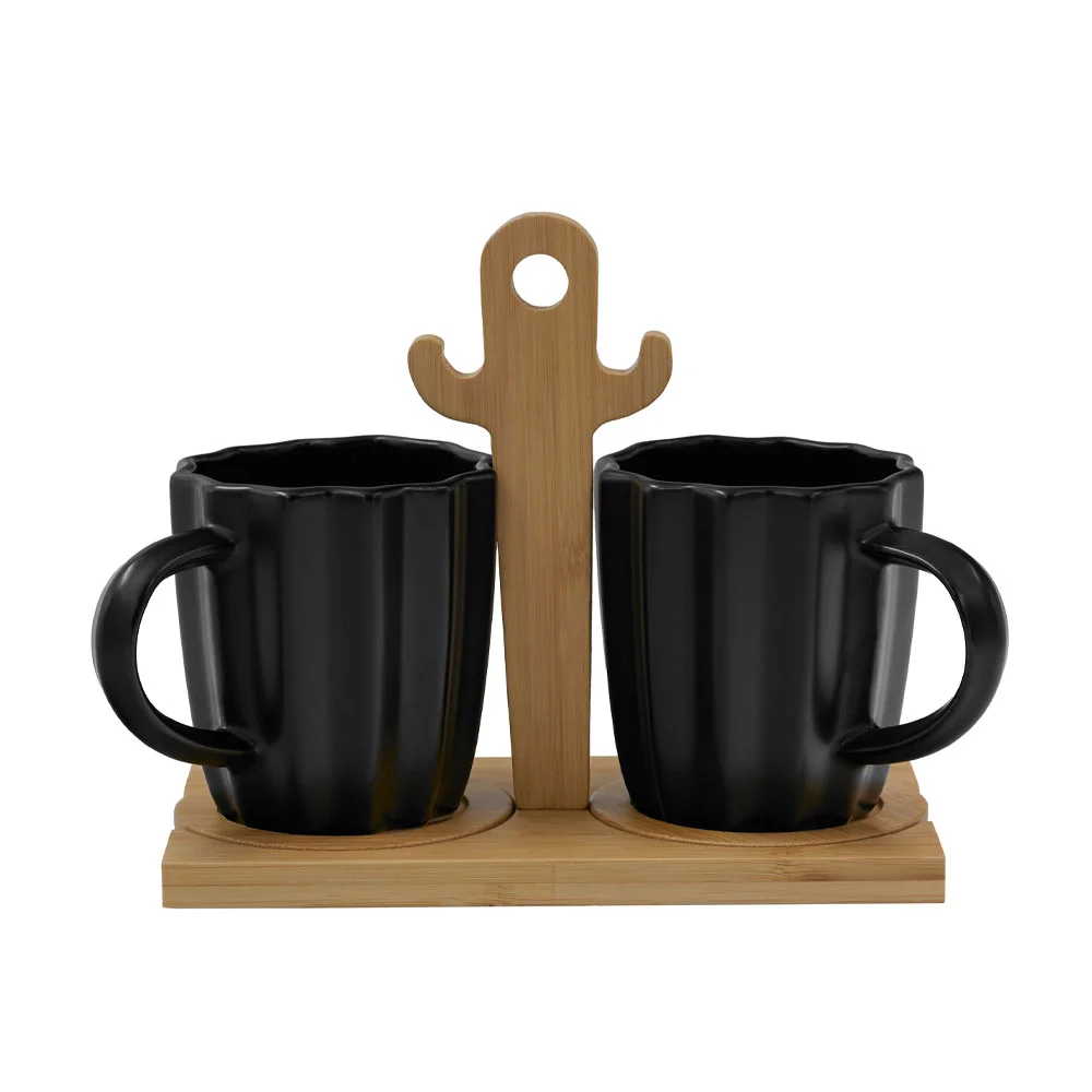 Φωτογραφία προϊόντος: CACTUS ΚΟΥΠΑ ESPRESSO 20x12x17cm ΠΟΡΣΕΛΑΝΗ ΜΑΥΡΟ ΦΥΣΙΚΟ BAMBOO