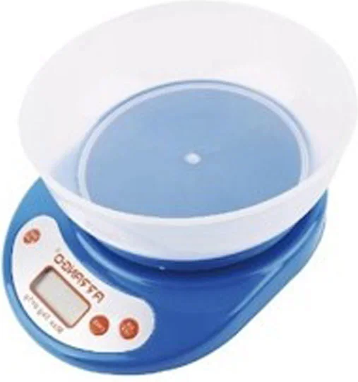 Φωτογραφία προϊόντος: Arrango AB57120 Digital Kitchen Scale with Bowl 1gr/5kg Blue AB57120
