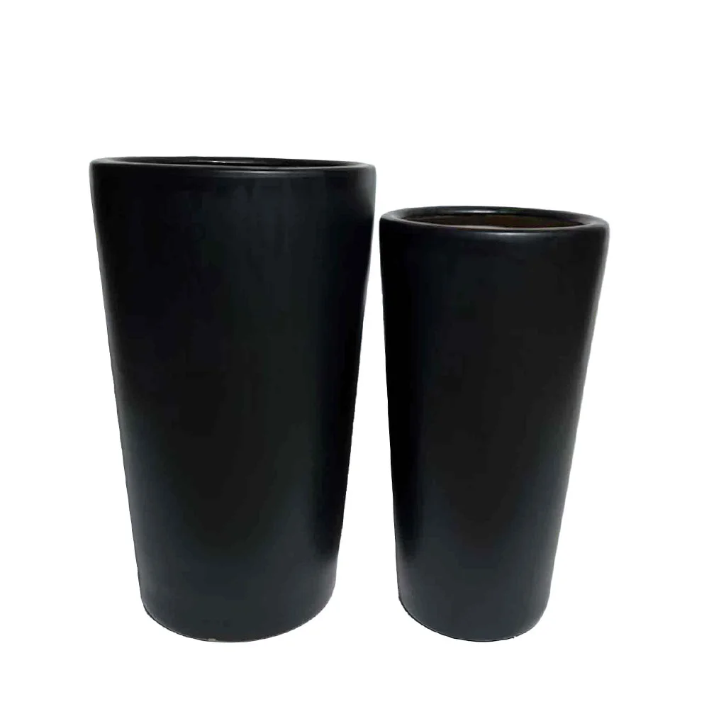 Φωτογραφία προϊόντος: ONYX ΓΛΑΣΤΡΑ ΣΕΤ 2ΤΜΧ 32x32x53cm ΚΕΡΑΜΙΚΟ ΜΑΥΡΟ