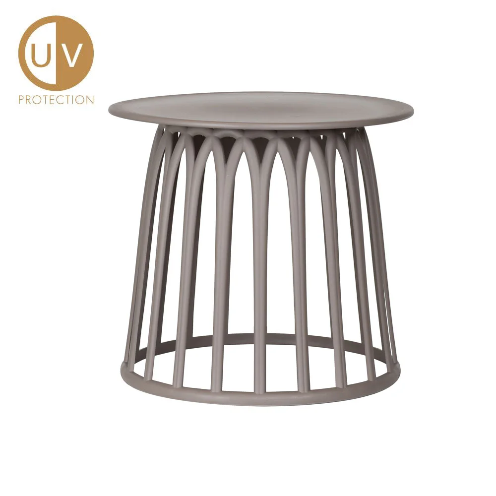 Φωτογραφία προϊόντος: BASKET SIDE TABLE CAPPUCCINO 49.5x49.5x44cm