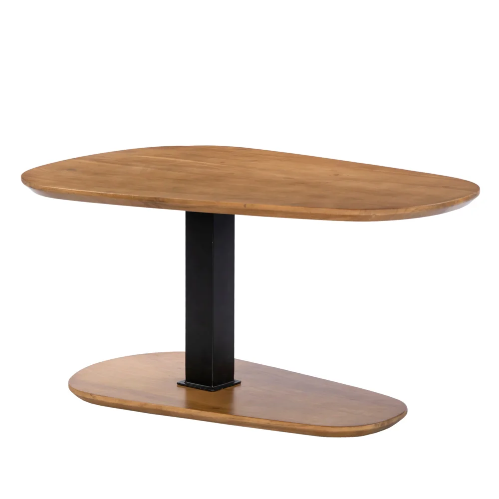 Φωτογραφία προϊόντος: LEVEL COFFEE TABLE ΚΑΡΥΔΙ ΜΑΥΡΟ 95x65x48cm