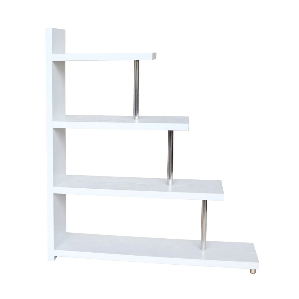 Φωτογραφία προϊόντος: SWIVEL ΒΙΒΛΙΟΘΗΚΗ ΛΕΥΚΟ OAK 120x29x135.8cm