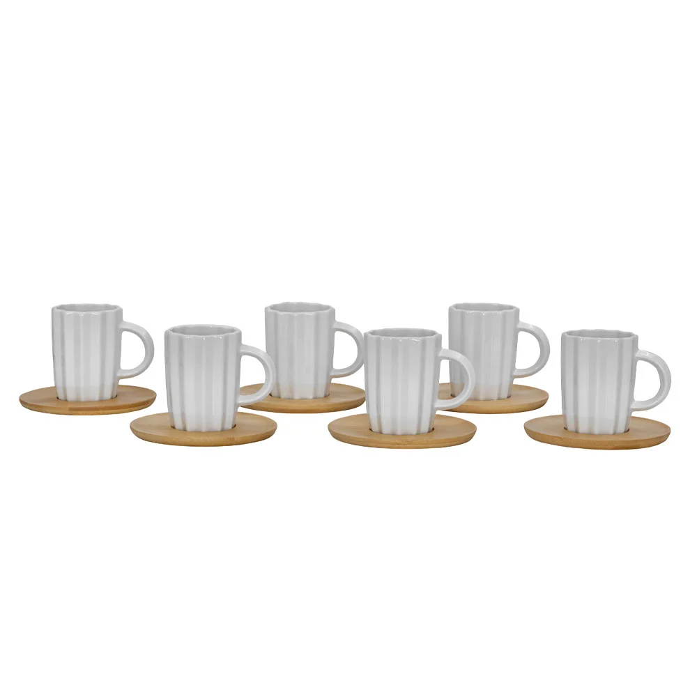 Φωτογραφία προϊόντος: CACTUS ΚΟΥΠΑ ESPRESSO SET 6ΤΜΧ 32x28x7cm ΠΟΡΣΕΛΑΝΗ ΛΕΥΚΟ ΦΥΣΙΚΟ BAMBOO