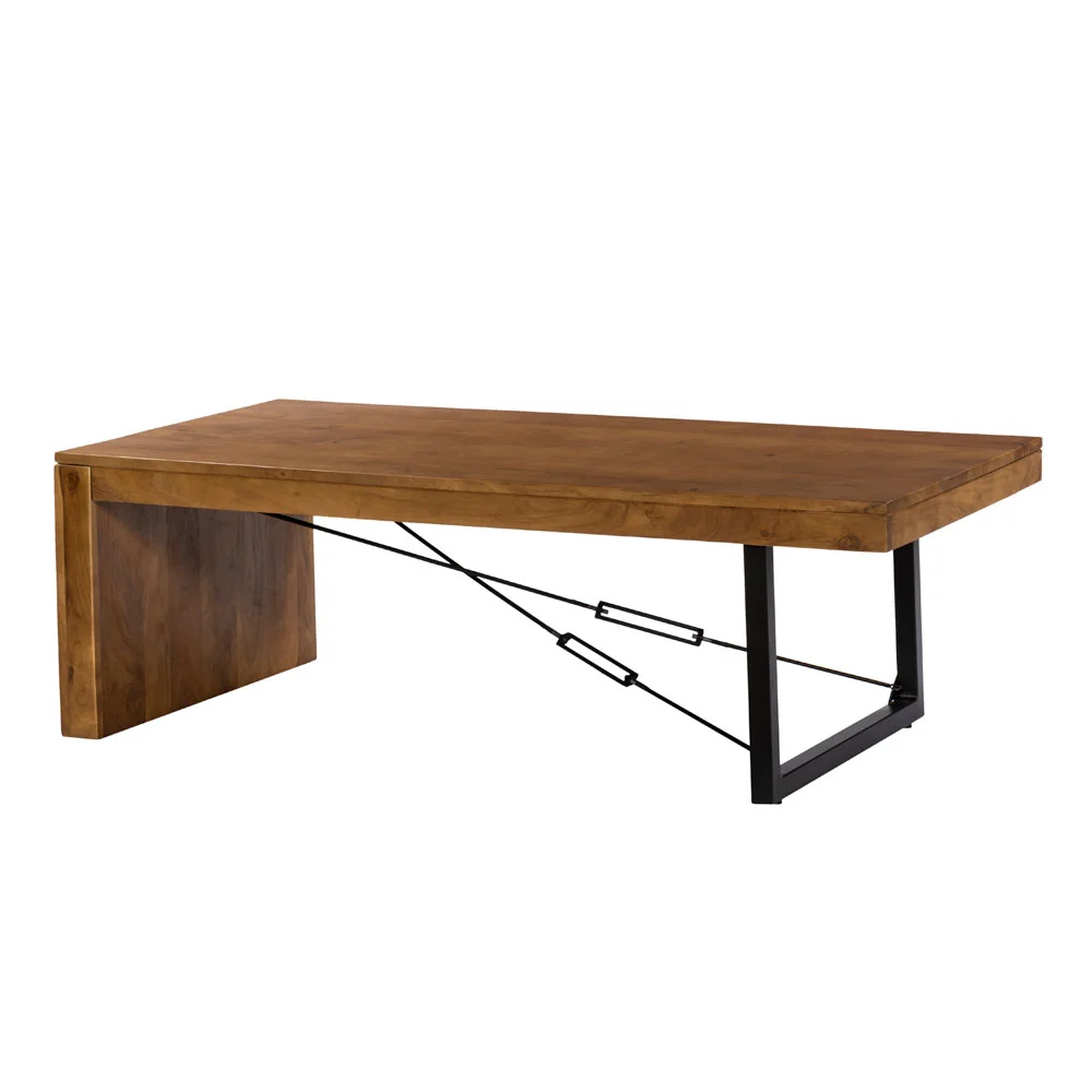 Φωτογραφία προϊόντος: WIRE COFFEE TABLE ΚΑΡΥΔΙ ΜΑΥΡΟ 120x60x40cm