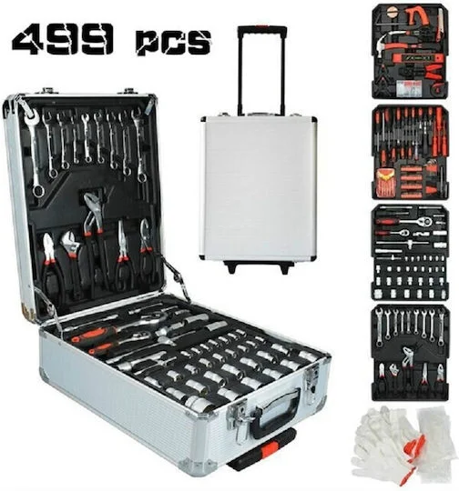 Φωτογραφία προϊόντος: Rolinger ZS-563 Βαλίτσα με 499 Εργαλεία