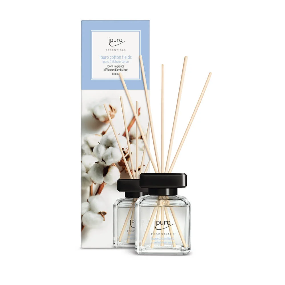 Φωτογραφία προϊόντος: IPURO ESSENTIALS COTTON FIELDS ΑΡΩΜΑΤΙΚΟ ΧΩΡΟΥ 100ml 6x7x23cm ΓΥΑΛΙ
