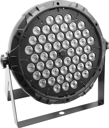 Φωτογραφία προϊόντος: Φωτορυθμικό LED PAR DMX 54 SMD 54W FlatPAR RGB