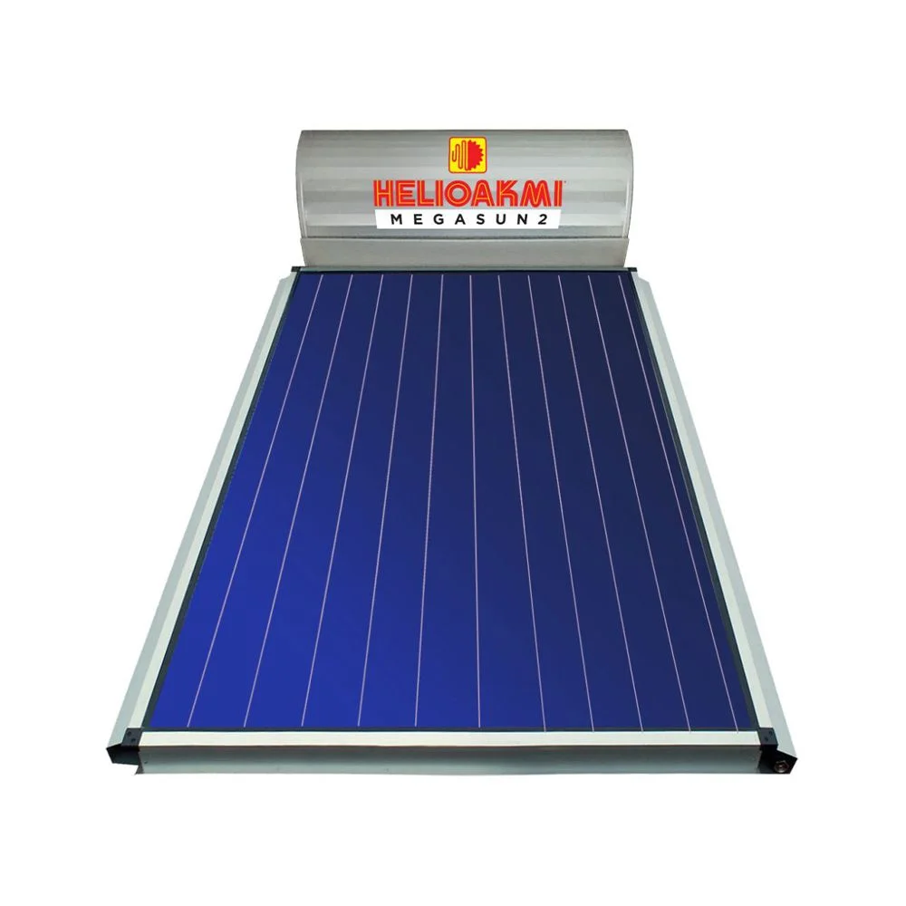 Φωτογραφία προϊόντος: Helioakmi Megasun 2 Ηλιακός Θερμοσίφωνας 160Lt/2.62m² Επιλεκτικού Μονού Συλλέκτη Τιτανίου Διπλής Ενέργειας