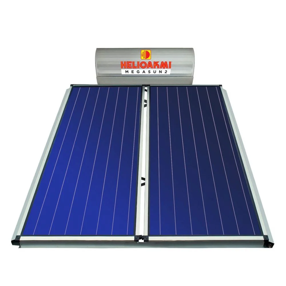Φωτογραφία προϊόντος: Helioakmi Megasun 2 Ηλιακός Θερμοσίφωνας E200Lt/4.2m² Επιλεκτικού Διπλού Συλλέκτη Τιτανίου Διπλής Ενέργειας