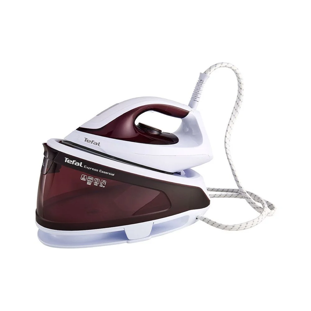 Φωτογραφία προϊόντος: Tefal Σύστημα Σιδερώματος Πίεσης 5bar SV6113 Express Essential 2200W Λευκό/Μωβ
