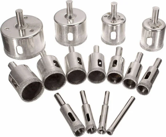 Φωτογραφία προϊόντος: Diamond Hole saw Drill Bit Tool 6-50mm Ceramic Porcelain Glass Marble 6/8/10/12/14/16/18/20/22/25/26/28/30/40/50mm