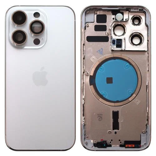 Φωτογραφία προϊόντος: Καπάκι Μπαταρίας Apple iPhone 14 Pro Ασημί (OEM)
