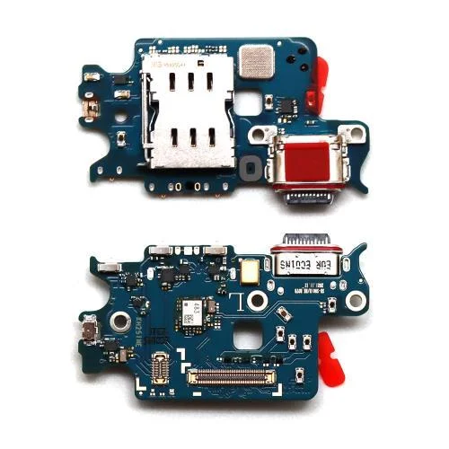 Φωτογραφία προϊόντος: Πλακέτα Samsung S901B Galaxy S22 5G με Επαφή Φόρτισης, SIM Reader + Μικρόφωνο (Original)
