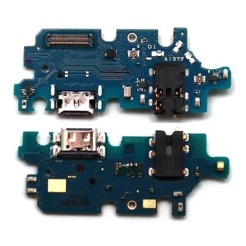 Φωτογραφία προϊόντος: Πλακέτα Samsung A137F Galaxy A13 με Επαφή Φόρτισης, Επαφή Hands Free + Μικρόφωνο (Original)