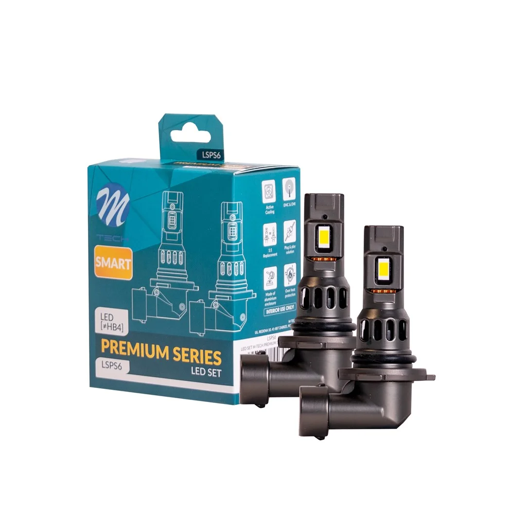 Φωτογραφία προϊόντος: M-tech ΛΑΜΠΕΣ LED HΒ4 12V 70W 4000lm 6.000K CSP 3570 LED KIT CAN-BUS PREMIUM SMART SERIES M-TECH - 2 τεμ. LSPS6/MT