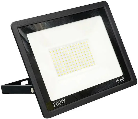 Φωτογραφία προϊόντος: Προβολέας Flood Light LED 200W IP66 Λευκού Φωτισμού JORTAN XPGT200WF71- Μαύρο