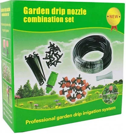Φωτογραφία προϊόντος: Garden Drip Nozzle Combination Σύστημα Αυτόματου Ποτίσματος 15m 32277806