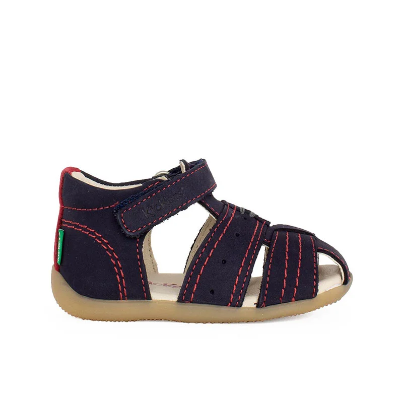 Φωτογραφία προϊόντος: Kickers 785422 10 103 Παιδικό παπουτσοπέδιλο για αγόρι δερμάτινο Μπλε Κόκκινο