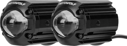 Φωτογραφία προϊόντος: Προβολάκια Motowolf L2-BK Brontosaurus Mini LED 68w Σετ