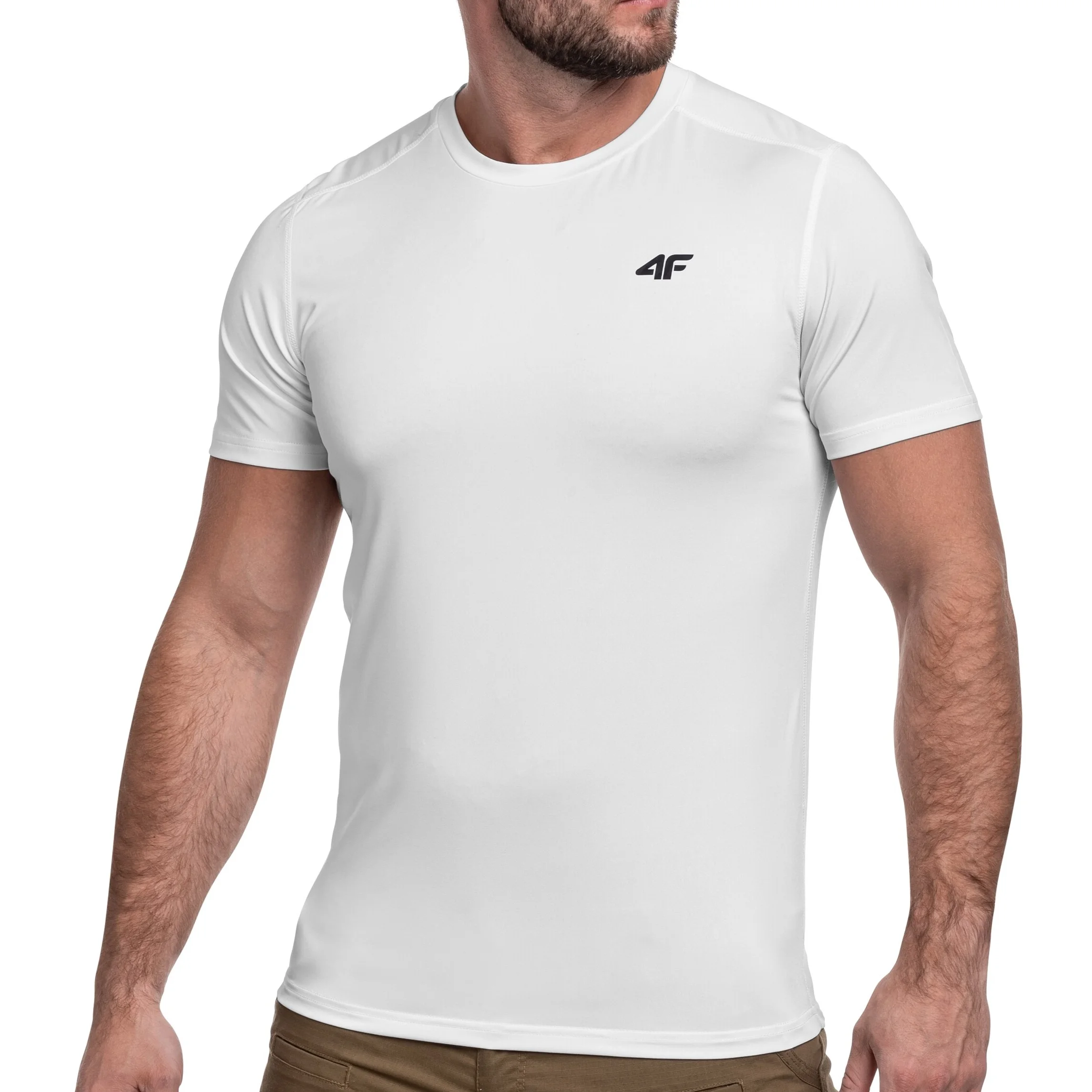 Φωτογραφία προϊόντος: 4F Ανδρικό T-Shirt Functional 4FWSS25TFTSM1343-10S Λευκό