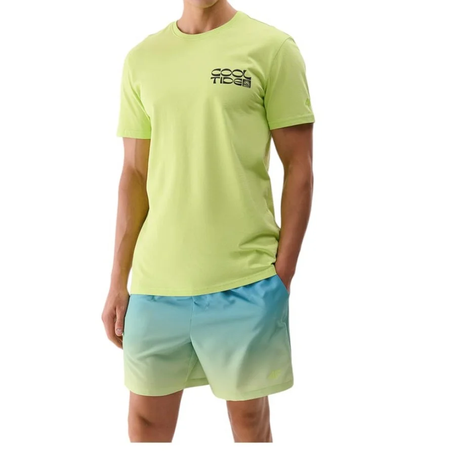 Φωτογραφία προϊόντος: 4F Ανδρικό T-Shirt 4FWSS25TTSHM1984-45S Λαχανί